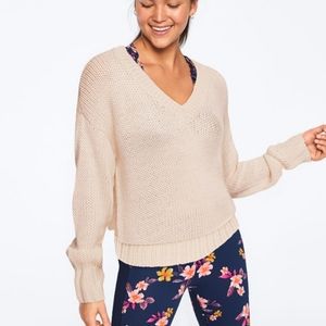 💟 NWT VS PINK BOYFRIEND SWEATER V NECK M